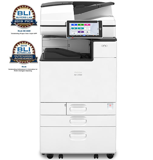 Máy photocopy, in đa năng màu A3 Ricoh IM C4500, Copy - In - Scan màu, SPDF