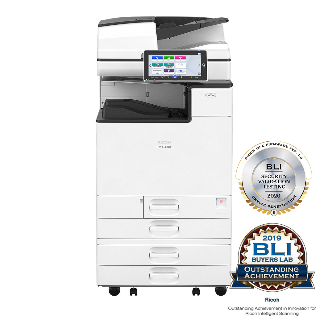 Máy photocopy, in đa năng màu A3 Ricoh IM C3500, Copy - In - Scan màu, ARDF