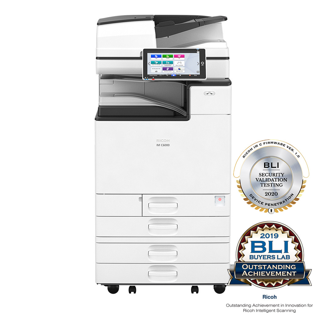 Máy photocopy, in đa năng màu A3 Ricoh IM C6000, Copy - In - Scan màu, SPDF